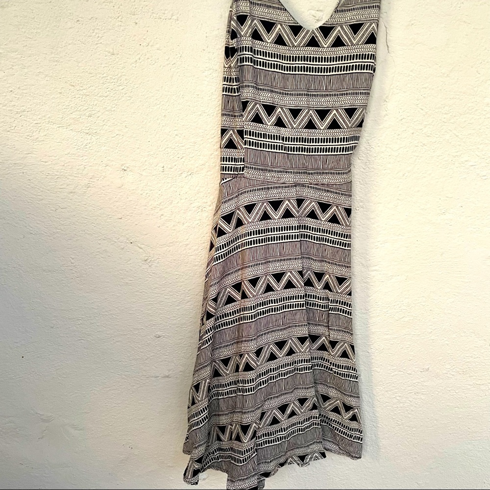 Marina Tribal Print Strappy Dress Size Small
